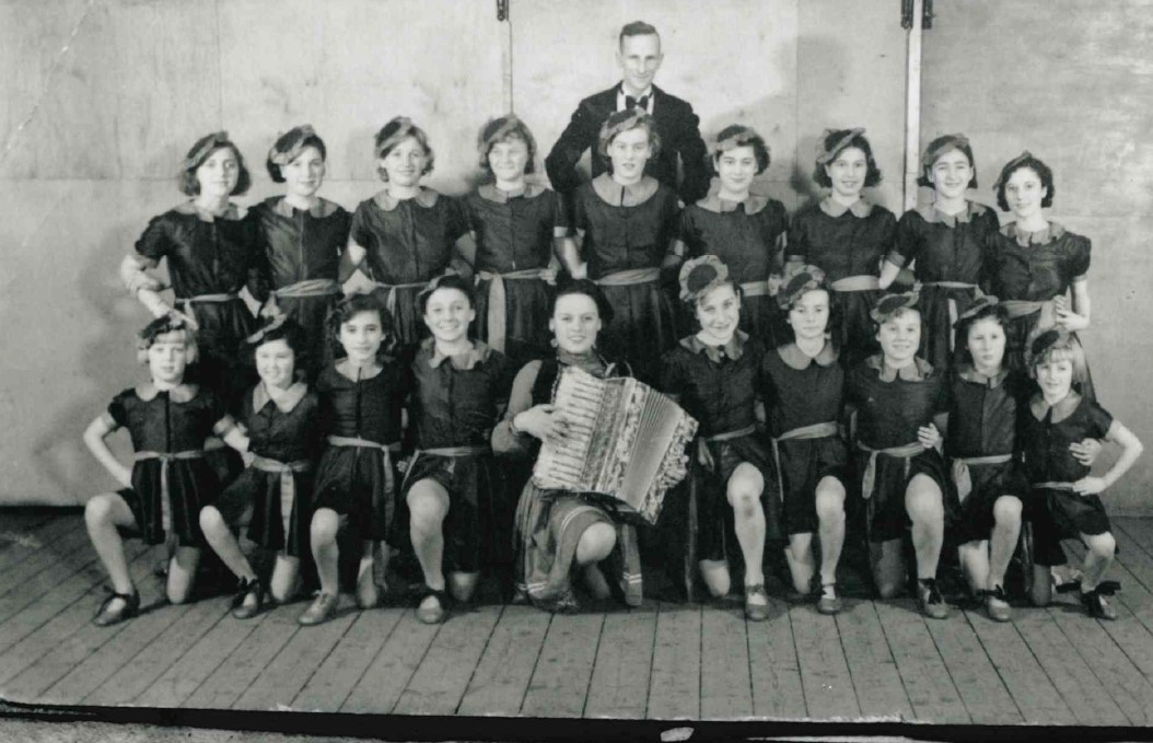 Accordion - Phyllis Manning Dance School in the 1930s.