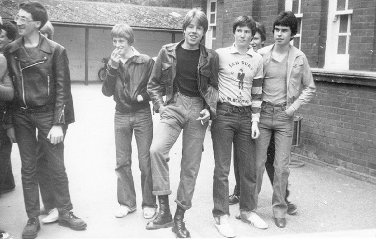 Reputation - from the mid-1970s, Mr Ross remembers these students as the ‘hard men of Year 5’!