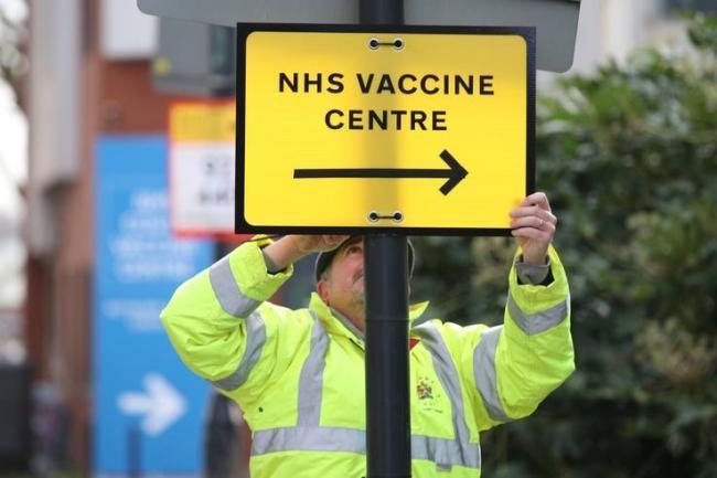 The number of people fully vaccinated in Braintree