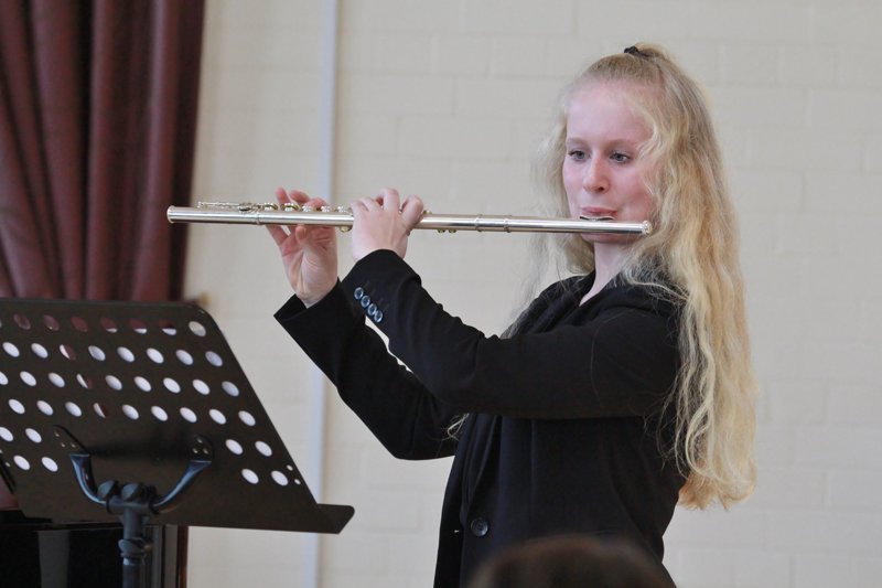 Talent - Brioni Crowe, 18, whose mum has health complications, is now studying at the Junior Royal Northern College of Music 