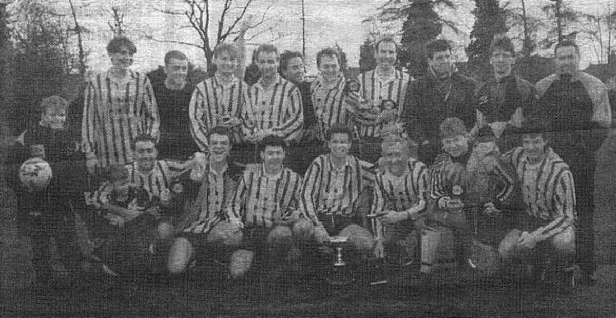 Cup kings - Arena won the John Fowler Memorial Cup in the 1993/94 season. Geoff Harrop scored their winning goal in a 1-0 victory against Tiptree Monarchs