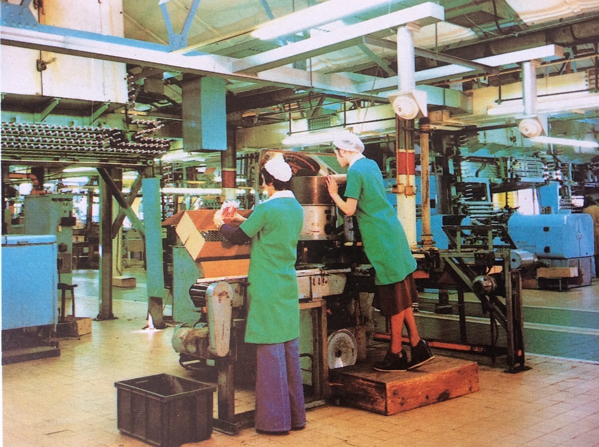 Vital roles - workers on the factory floor