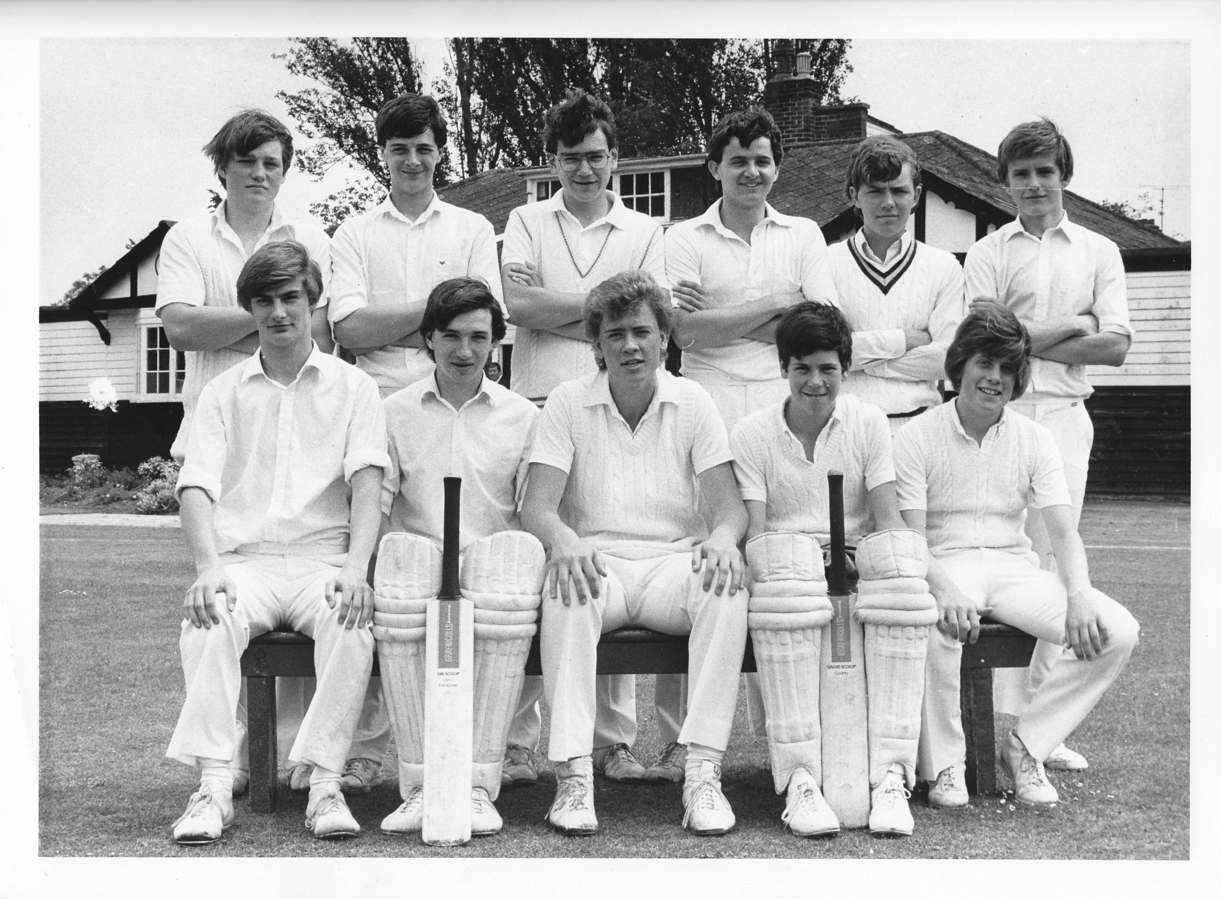MP 22 Apr 2021 NOSTALGIA old sports pictures Blast from the past CRGS cricket 1984