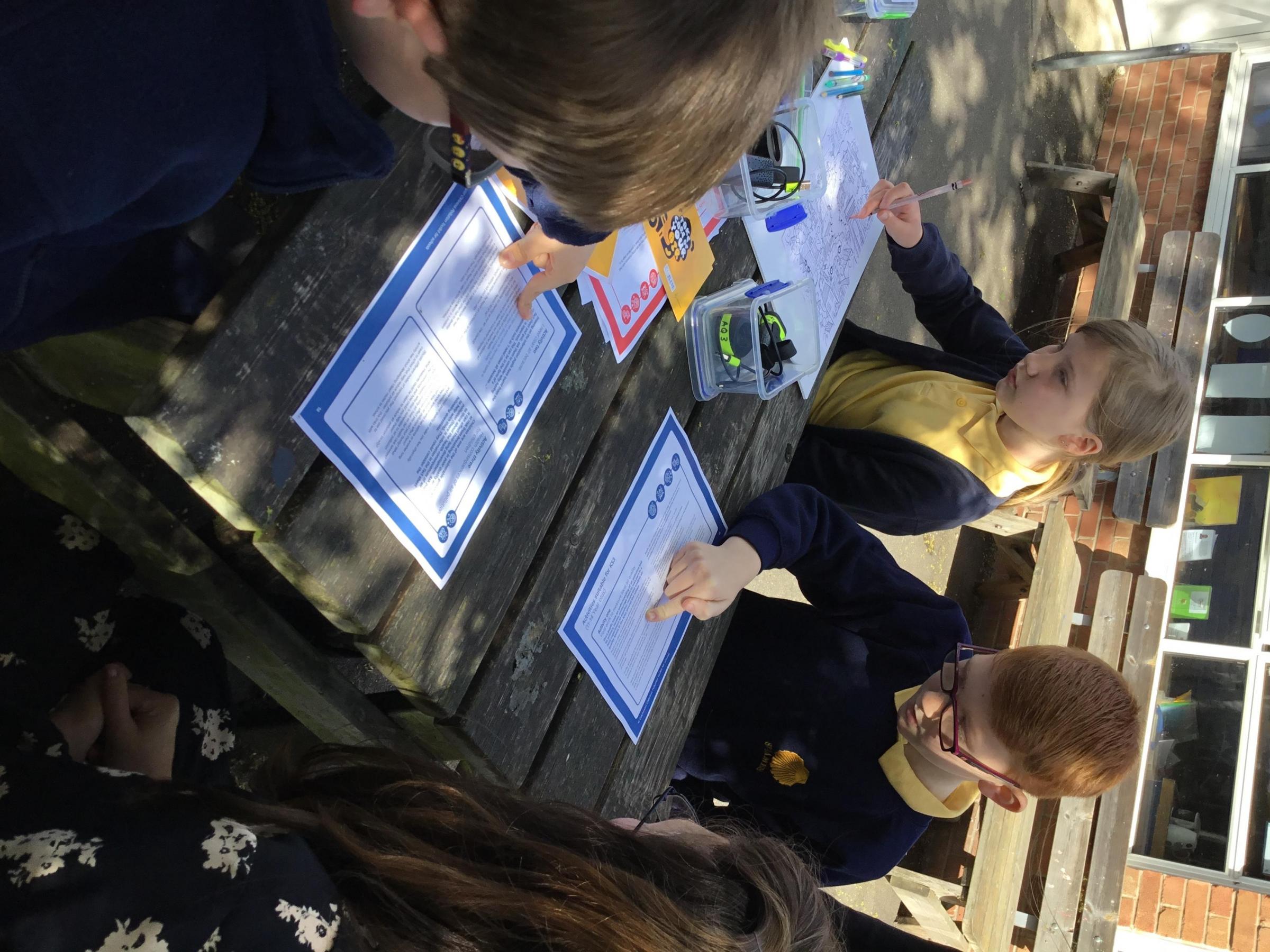 Pollution - St James Primary School pupils get to grips with the toolkit