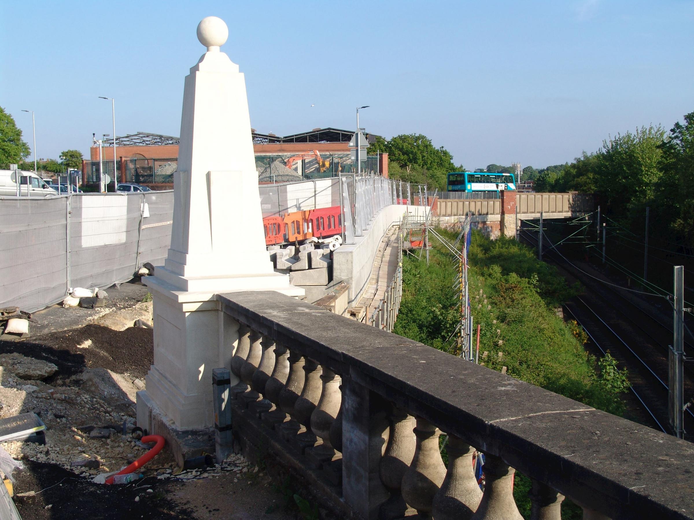 Crumbling - Cowdray Bridge is damaged Picture: Essex Highways