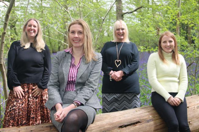 TOP TEAM: This Is Essexs Lisa Bone, Hilary Collins, Cheryl Owen, and Suzanne Rose