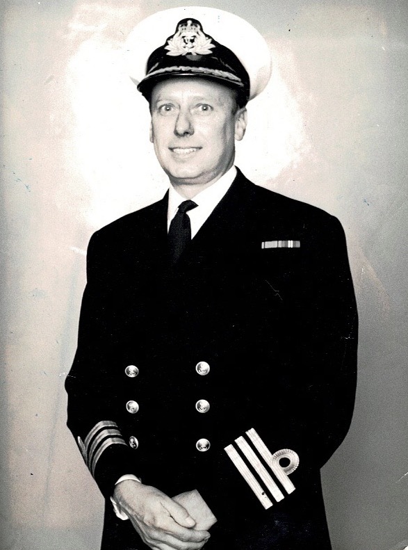 Archies grandfather Commander Geoffrey Day (Royal Navy)