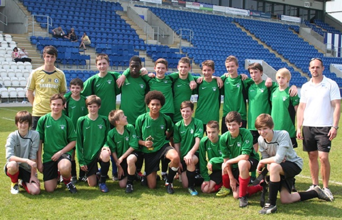 District champions - the Gilberd were Year 9 area champions in 2012. The team was coached by James Bell and Steve Elliott