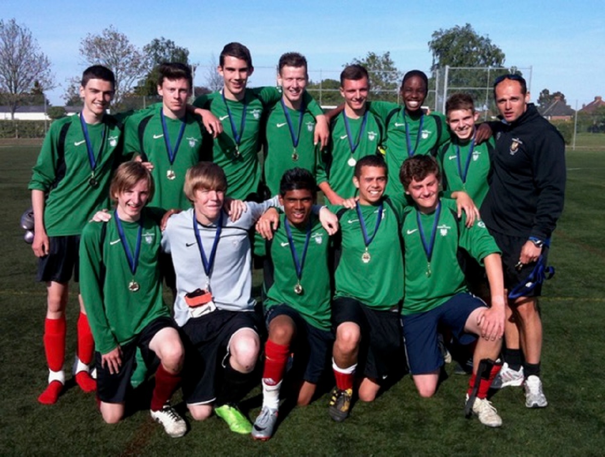 Area champions - the Gilberds all-conquering Year 11 team, in 2011. The side included future Us star Alex Gilbey and was coached by Steve Elliott