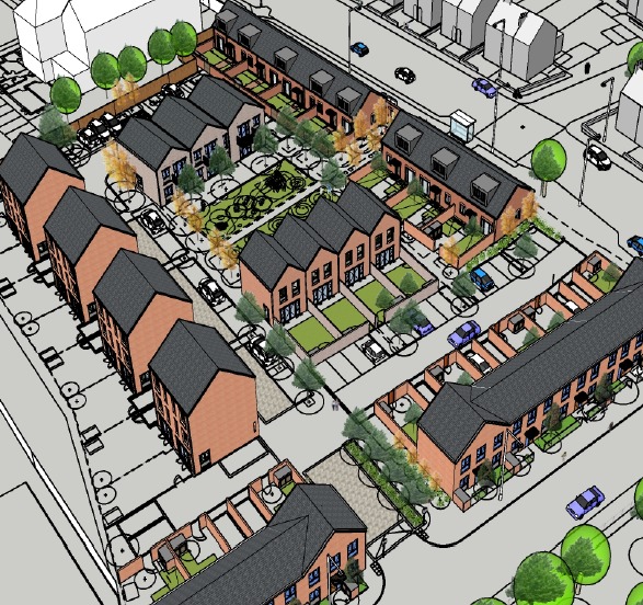 Old Garrison site in Butt Road, Colchester, to become 33 new homes