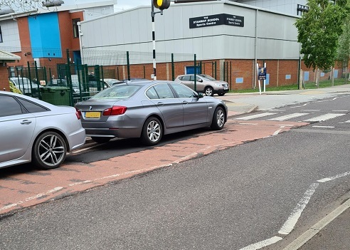 Pictures show drivers parked on zig zags in Winstree Road, Stanway
