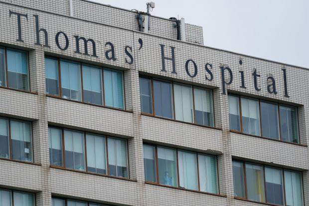 Gazette: St Thomas' Hospital in Central London where it is believed Prime Minister Boris Johnson has been admitted for tests as his coronavirus symptoms persist. PA Photo. Picture date: Monday April 6, 2020. See PA story HEALTH Coronavirus. Photo credit