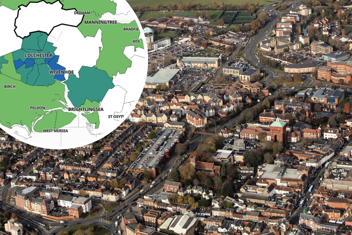 Almost all of Colchester now included on Covid hotspots map