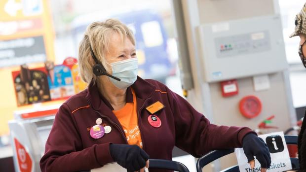 Gazette: Sainsbury’s will also be asking customers to wear face masks. (PA)