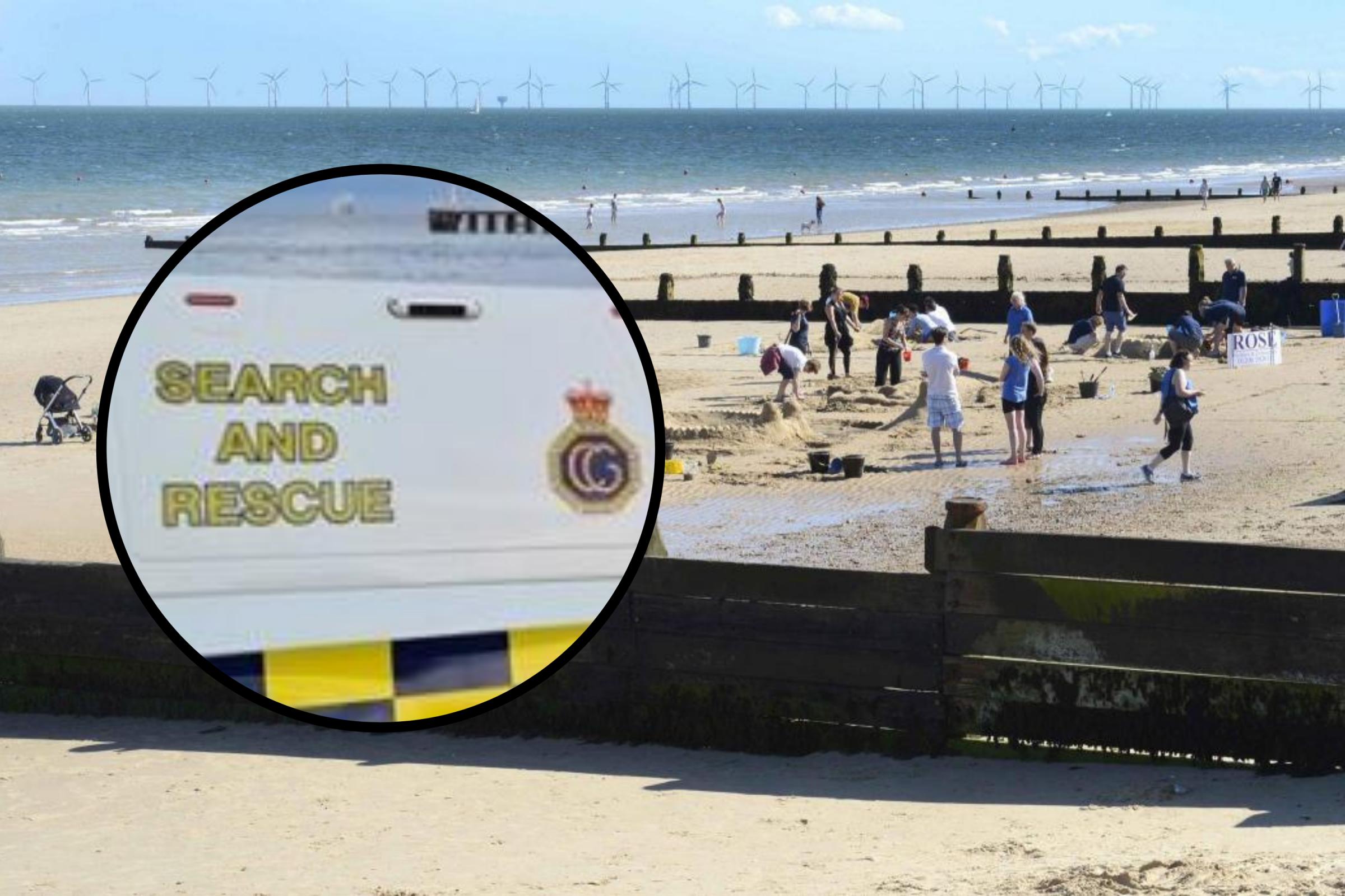 Young woman found semi-conscious on Frinton beach taken to hospital