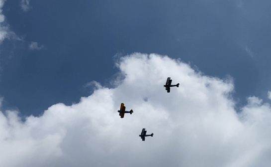 WATCH: Video captures RAF planes flying over Colchester