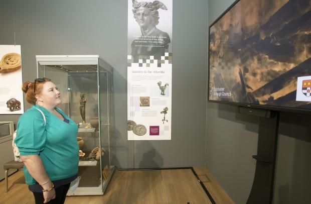 Gazette: First look at Colchester Castle’s ground-breaking new Roman exhibition. Picture: Steve Brading