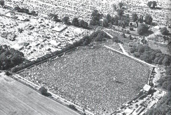 Gazette: Eye in the sky - an aerial view of the main arena, festival village and camp site Picture: Ray Clark Gazette: Eye in the sky - an aerial view of the main arena, festival village and camp site Picture: Ray Clark