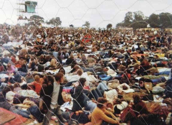 Gazette: Bumper crowd - the festival was licensed for just 10,000 music lovers. Instead, up to 150,000 descended on north Essex Gazette: Bumper crowd - the festival was licensed for just 10,000 music lovers. Instead, up to 150,000 descended on north Essex
