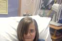Brave - Jodi Morgan received treatment at Addenbrooke's Hospital
