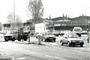 Cars - Ipswich Road Roundabout 1990.