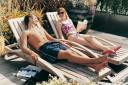 What are the rules on sunbathing naked in your own garden? The laws explained. (Archive photo)