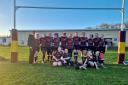 Battling performance: Witham Rugby Club Ladies narrowly lost out to Dartfordians.
