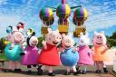 Characters from Peppa Pig World