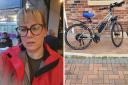 Heidi Mcshera, of Colchester,  and her bike which has now been found