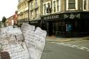 The letters were discovered in Silk Road bar during a refurb