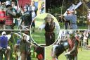 Fayre - residents at the Medieval Festival and Oyster Fair
