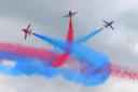 Iconic - the Red Arrows take to the skies at last year's Clacton Airshow event