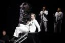 Show: Olly Murs sits on the stage at his Colchester show