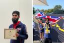 Inspirational - Colchester athlete Wali Noori receives a homecoming celebration and award