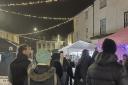 Part of Dunmow Christmas market