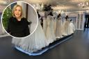 Cut-price – Serenity Brides owner, Julie Macrae, said all the money made from the dresses will go to charity