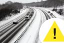 Warning - A new yellow snow and ice warning has been released (Image: Canva)