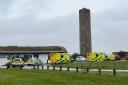 Response: emergency services near the Naze Tower