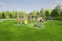 Design- digital plan for Grove Road Playing Field in Tiptree