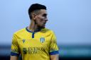 Sidelined - Conor Wilkinson has missed Colchester United's last two matches with a knee injury