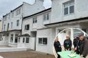 Opening - Councillor Andy Baker opened the new One CIC development in Edith Road, Clacton, which turned three run-down buildings into 34 new apartments
