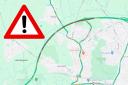 Traffic - A broken down vehicle caused a lane closure on the A12