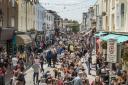 North Laine was showered with praise for its variety of shops and eateries