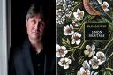 Simon Armitage (left) and his new book Blossomise