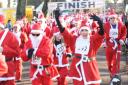 Festive fun - annual Santa Run