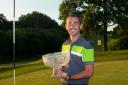 Trophy time - Jason Levermore with the spoils of his London Open triumph Picture: RushmerPR