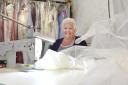 Dressmaker’s stitch in kind for bride-to-be