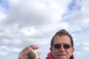 Top trip: John Popplewell visited the Walton beaches where the flounders were feeding well.