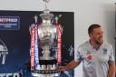 Matt Dufty and his Warrington Wolves teammates will hope to take a big step towards getting their hands on the Challenge Cup for real