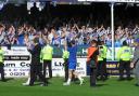 Emotional day - Colchester United's players wave farewell to Layer Road after their game against Stoke City